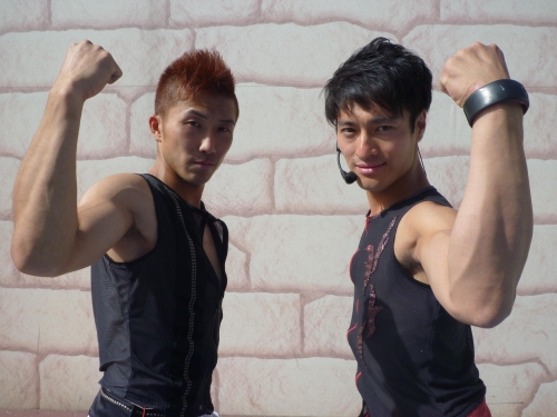 アクロバットパフォーマー『Hiro & AG』パフォーマンスショー 画像